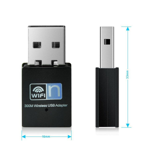 300M USB Wireless Network Adapter RTL8192 Mini Receiver
