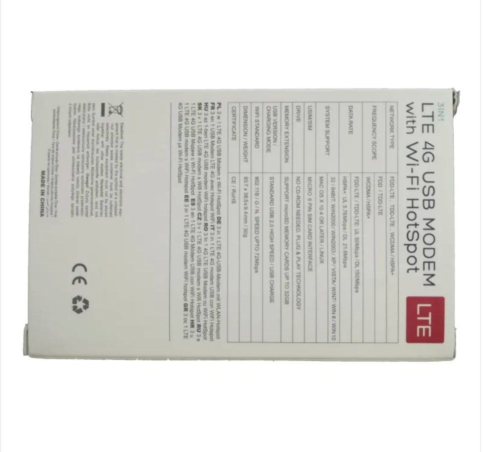 LTE 4G Wireless Network Adapter