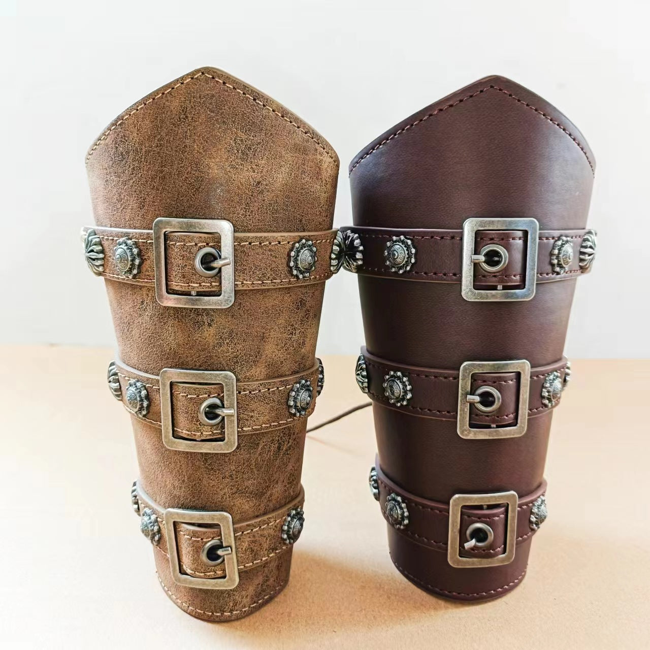 Vintage European Medieval Knight's Gauntlet Costume Wear