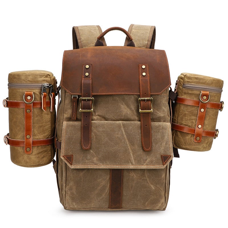 Waterproof Canvas Bag for SLR Camera in Seven Colors