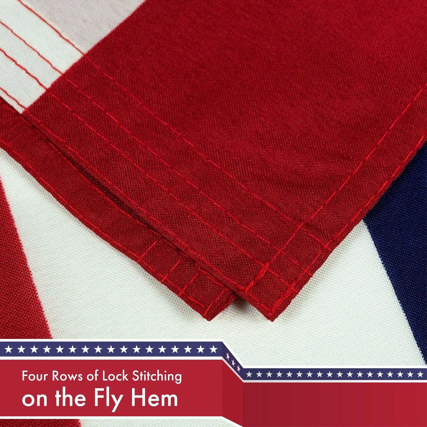 G128 Combo Pack: American USA Flag 3x5 Ft & Missouri Flag 3x5 Ft, Both Printed 150D Polyester, Indoor/Outdoor, Brass Grommets