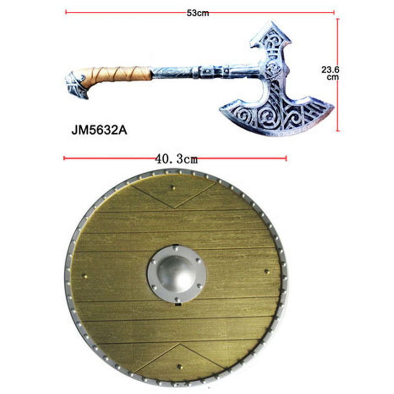 Plastic Shield Prop - Ancient Greek Roman Warrior