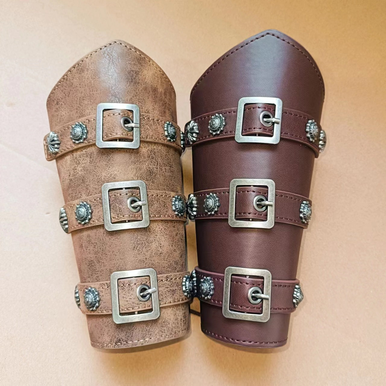 Vintage European Medieval Knight's Gauntlet Costume Wear